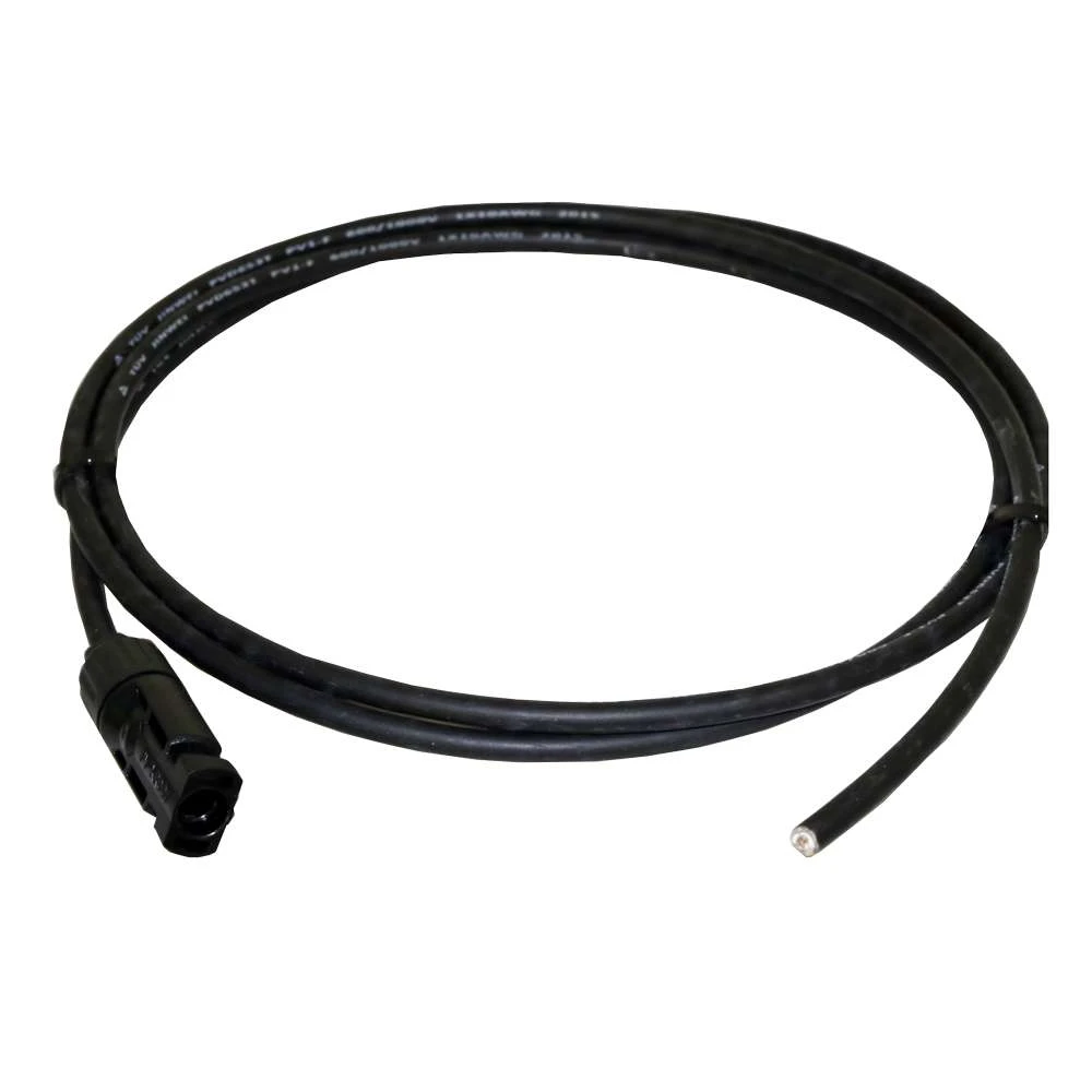 AIMS Power 10 AWG PV Wire Female MC4 to Cut End Extension Cable (PVF15FT10AWG)