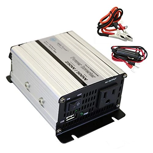 AIMS Power 250 Watt Power Inverter with Cables (PWRINV250W)
