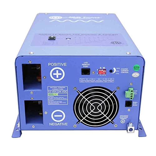 AIMS Power 3000W 120V Pure Sine Inverter Charger (PICOGLF3K12050BY)
