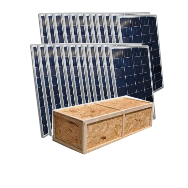 Aims Power 555 Watt Solar Panel Aluminum Frame Monocrystalline - 21 Pack (PV555MONO 21 or more panels)
