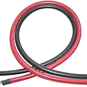 AIMS Power 7 Foot 1/0 AWG Inverter Cable Set (CBL07FT1/0)