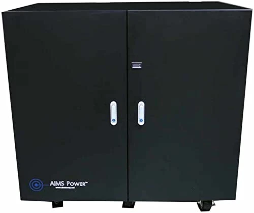 AIMS Power Industrial Grade Battery Cabinet for 12 Batteries (BATBOX12)