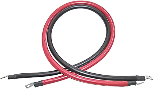 AIMS Power Inverter Cable 4/0 AWG 30ft Set for 12V 5000W Inverters (CBL30FT4/0)