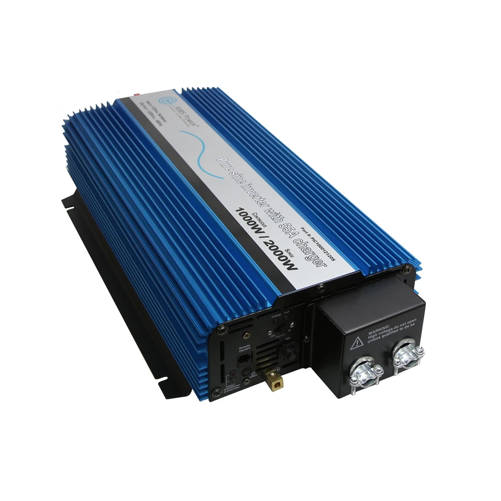 AIMS Power 1000 Watt Pure Sine Inverter Charger (PIC100012120S)