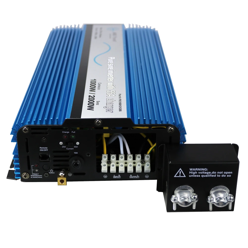 AIMS Power 1000 Watt Pure Sine Inverter Charger (PIC100012120S) — product image 2