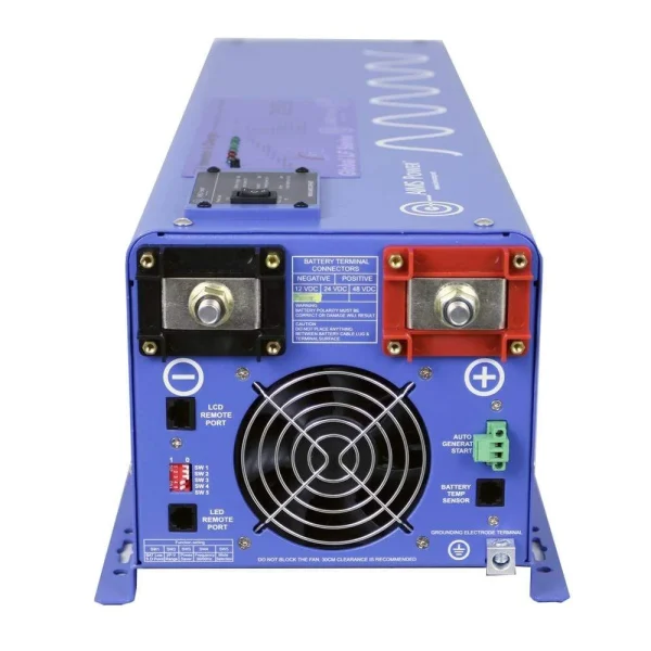 AIMS Power 4000 Watt Pure Sine Inverter Charger (PICOGLF40W48V240VS)