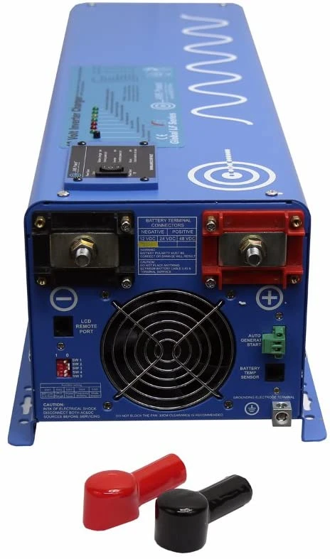 AIMS Power 6000 Watt Pure Sine Inverter Charger (PICOGLF60W24V240VS) — product image 3