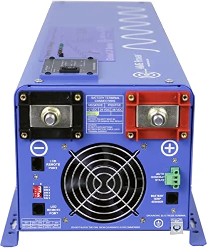 AIMS Power 4000W Pure Sine Low Frequency Inverter Charger (PICOGLF4012120240VS) — product image 2