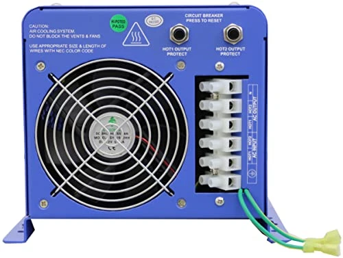 AIMS Power 4000W Pure Sine Low Frequency Inverter Charger (PICOGLF4012120240VS) — product image 4