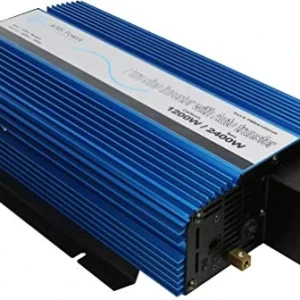 AIMS Power Pure Sine Inverter with Transfer Switch 1200W Power (PWRIX120012SUL)