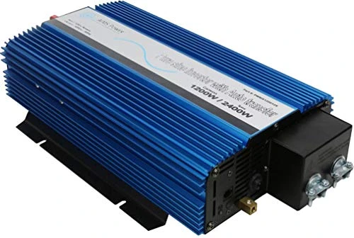 AIMS Power Pure Sine Inverter with Transfer Switch 1200W Power (PWRIX120012SUL)