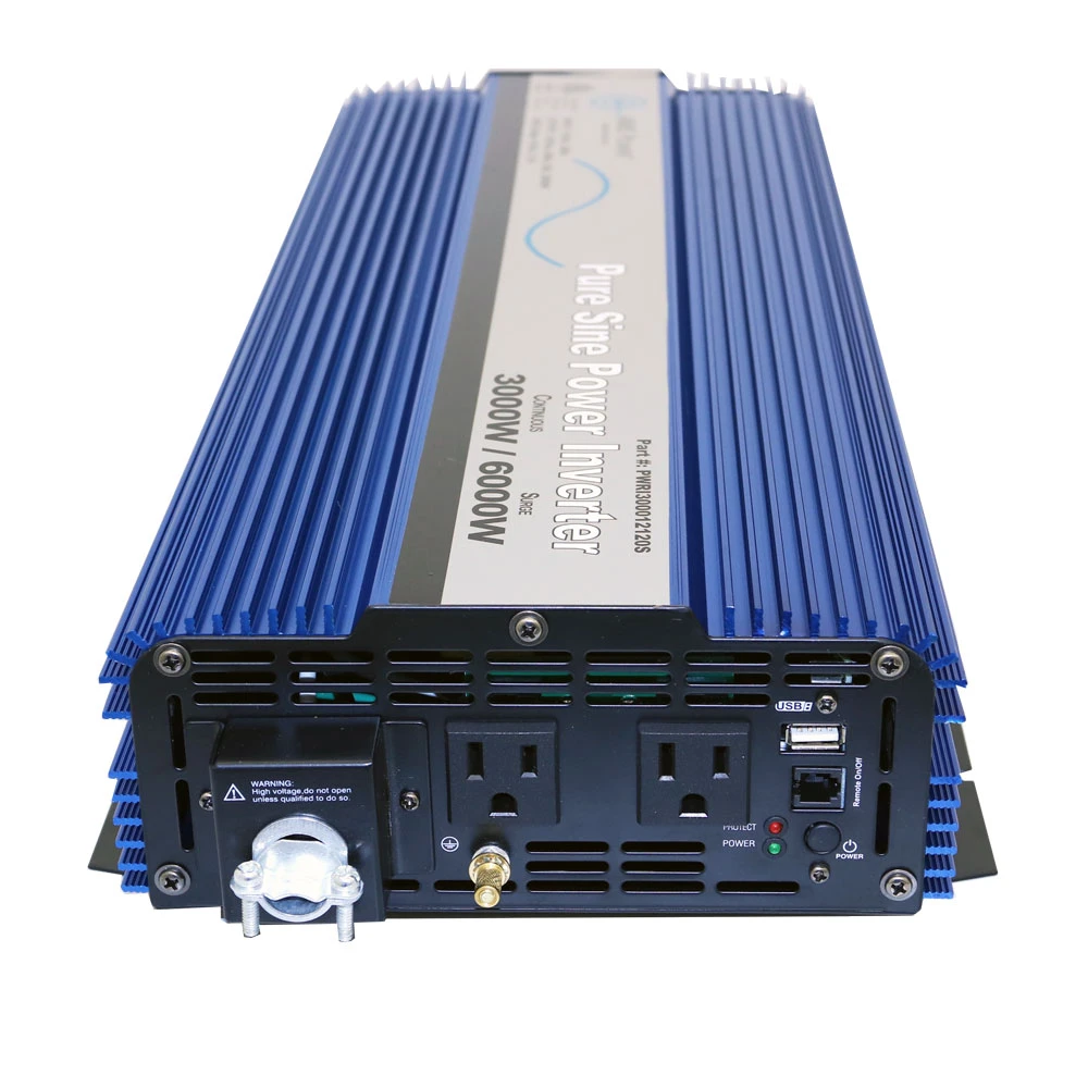 AIMS Power 3000 Watt Pure Sine Wave Inverter (PWRI300012120SUL) — product image 2