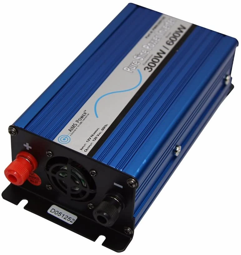 AIMS Power 300 Watt Pure Sine Inverter with Cables (PWRI30012S) — product image 4