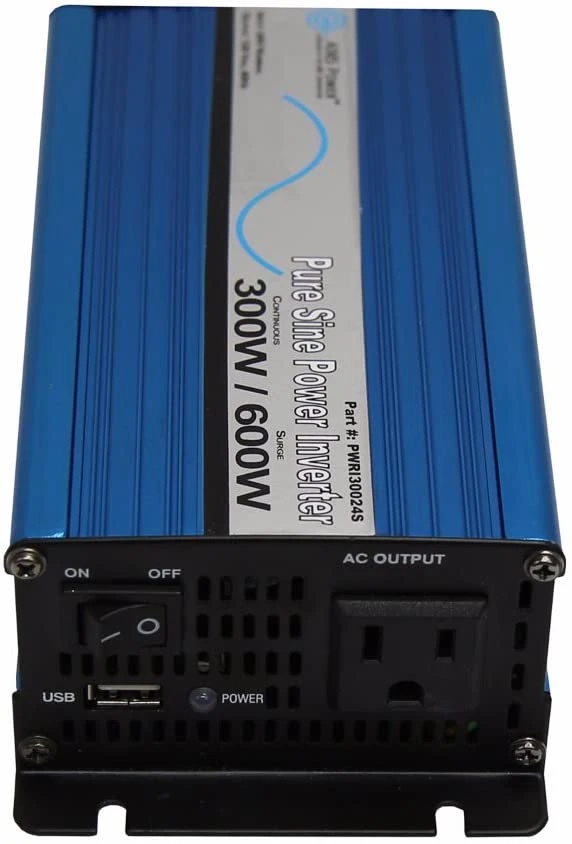 AIMS Power 300 Watt Pure Sine Inverter (PWRI30024S) — product image 2