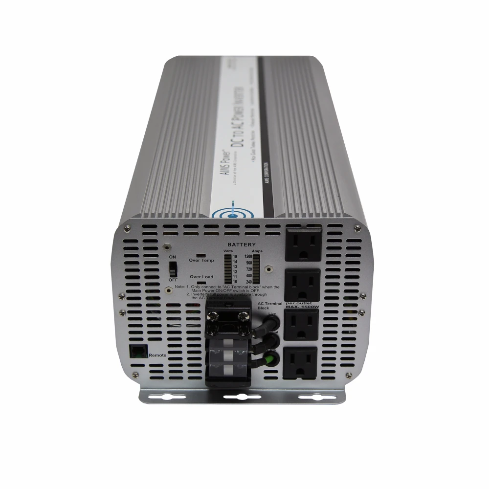 AIMS Power 10000 Watt Modified Sine Power Inverter 12V (PWRINV10KW12V) — product image 3