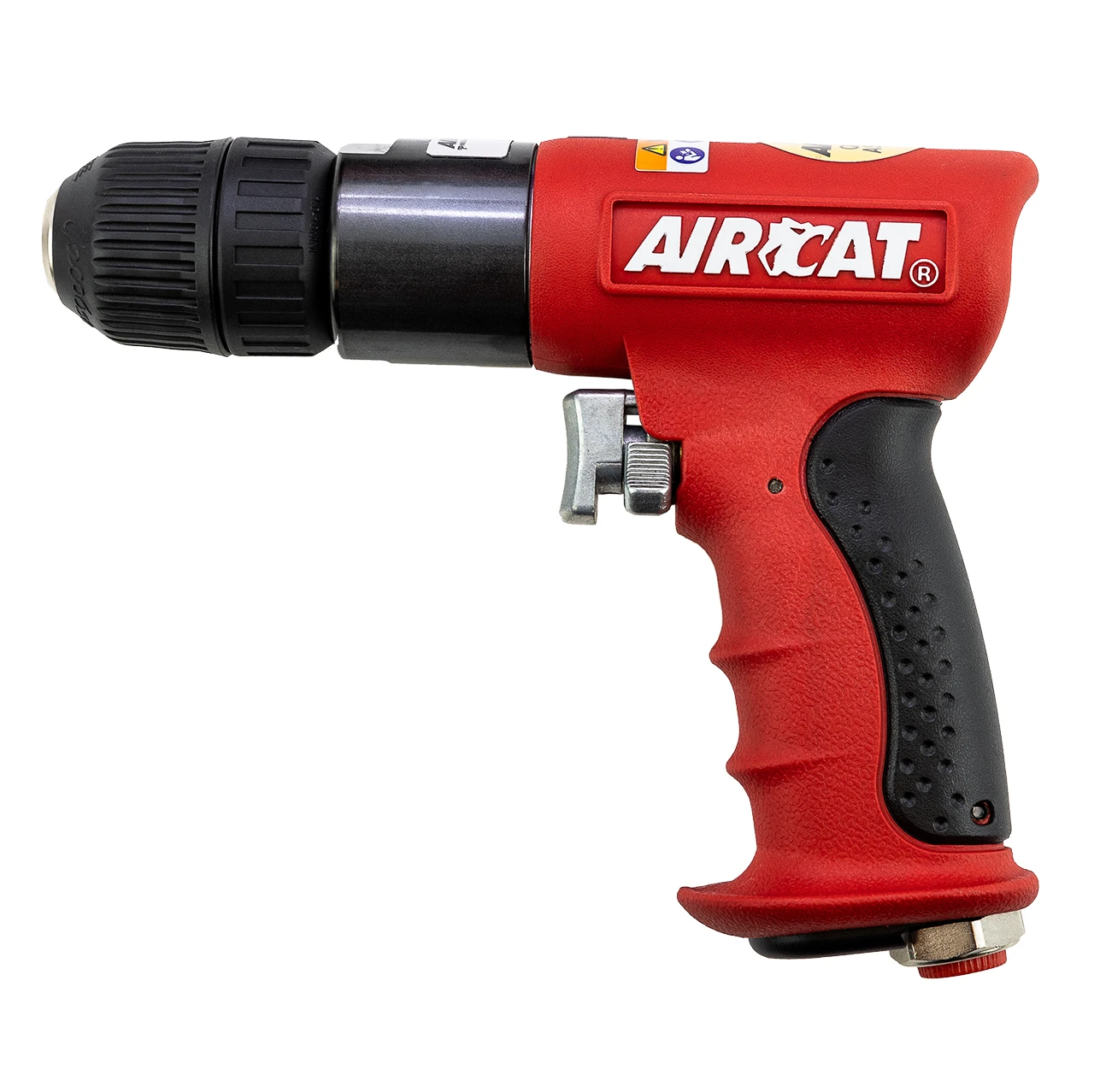 Aircat 4338 3/8 Inch Red Composite Reversible Power Drill (4338)