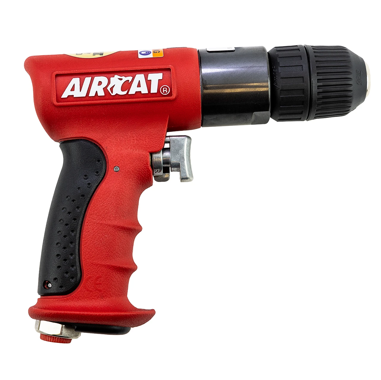 Aircat 4338 3/8 Inch Red Composite Reversible Power Drill (4338) — product image 2