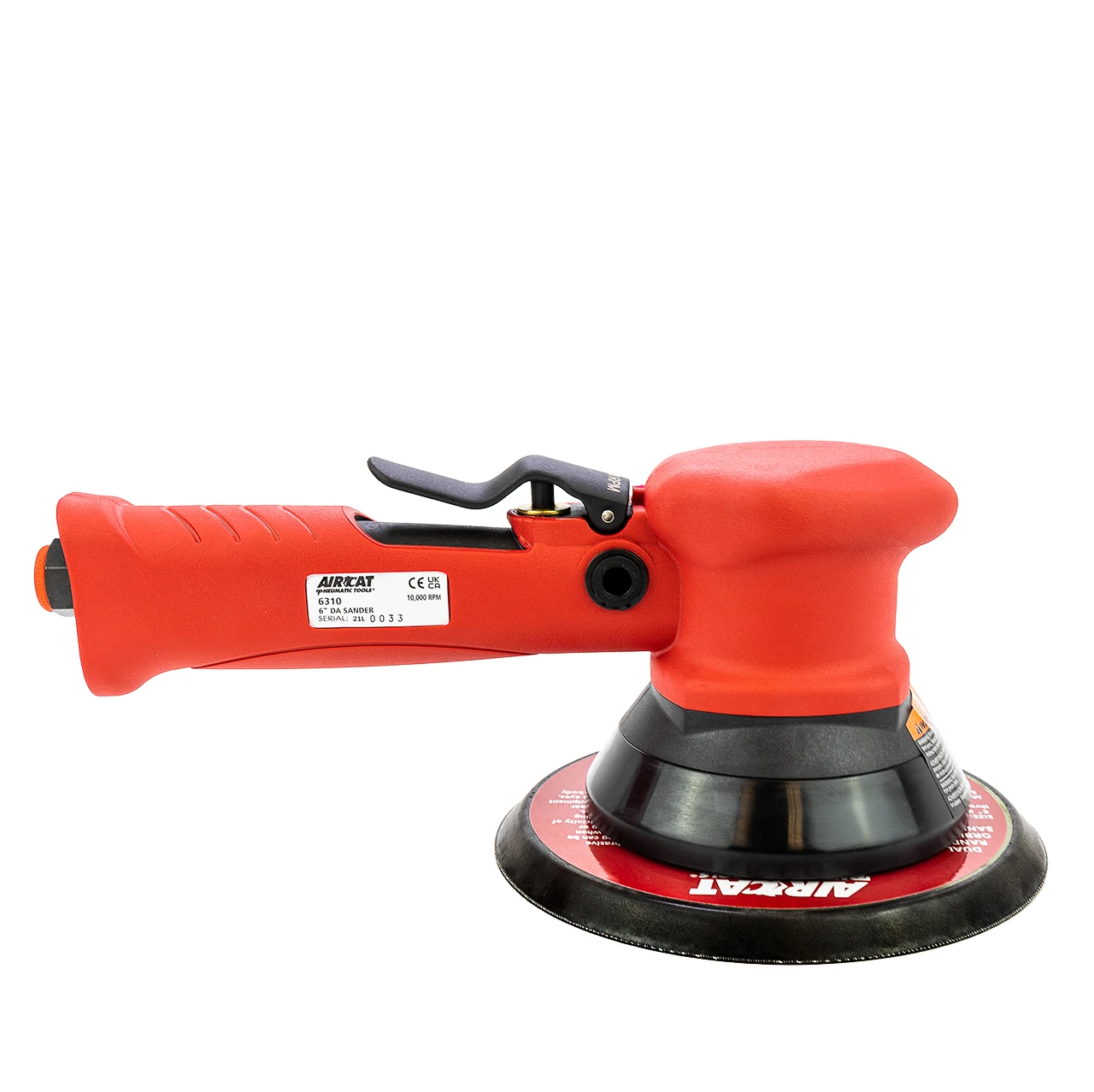AirCat 6" Dual Action Air Sander with Ergonomic Design (6310) — product image 2