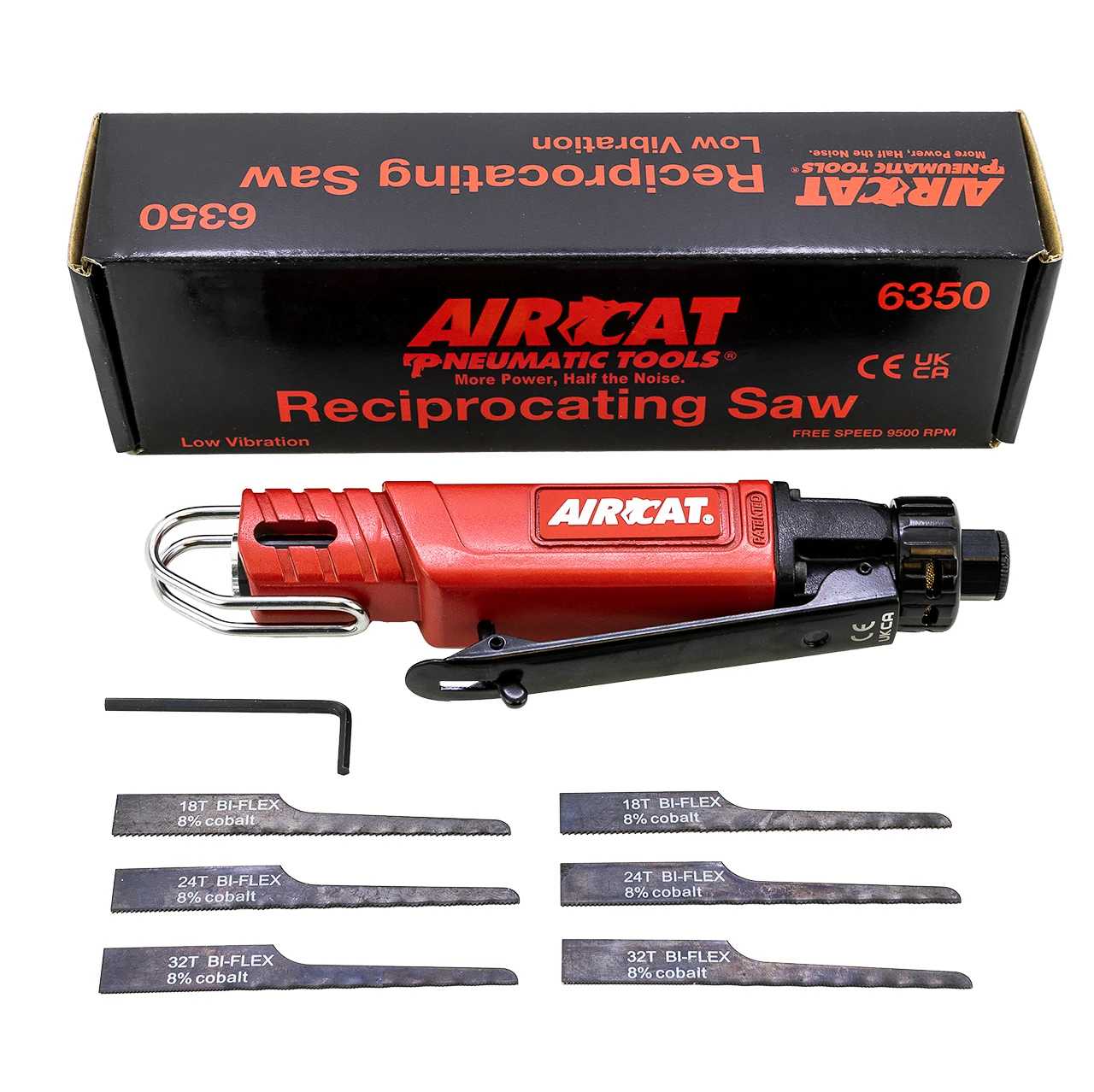 AirCat Low Vibration Composite Reciprocating Saw (6350) — product image 4