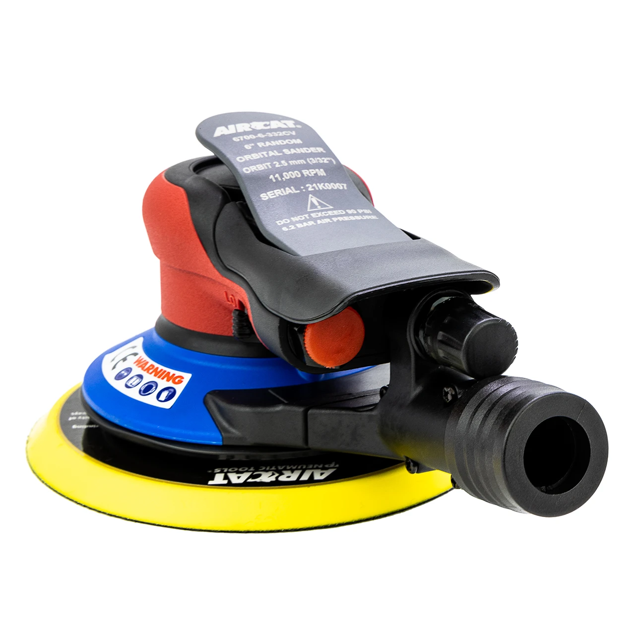 Aircat Orbital Palm Sander with Central Vacuum (6700-6-332CV) — product image 4