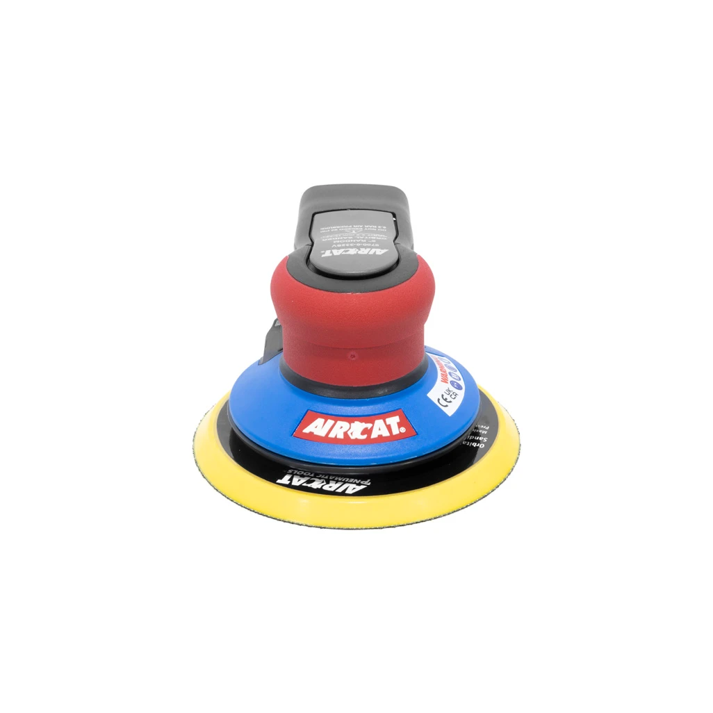 Aircat 6" Dust Pneumatic Orbital Sander with Dust Collection (6700-6-332SV) — product image 3