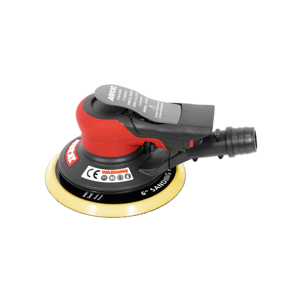 Aircat Pneumatic Orbital Sander with Self-Vacuum (6700-6-336SV) — product image 2