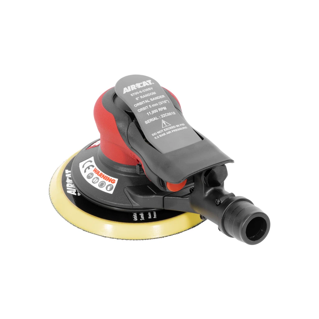 Aircat Pneumatic Orbital Sander with Self-Vacuum (6700-6-336SV) — product image 3