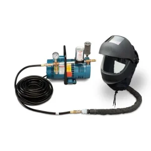 Allegro 1-Worker EZ Air Flex Grinding/Welding Air Shield SAR System with 50' Hose (9251-01)