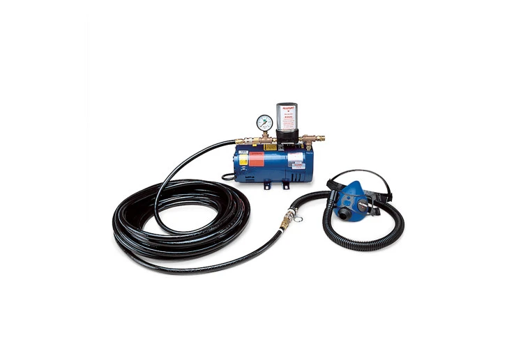 Allegro 1-Worker Half Mask System with 100' Hose (9215-01)