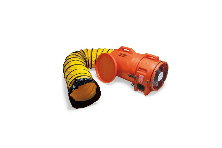 Allegro 12" Axial DC Plastic Blower with Canister & 15' Ducting, 43 Lbs. (9546-15)