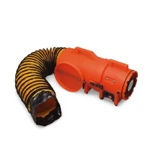 Allegro 8" Axial AC Plastic Blower with Canister & 50’ Ducting, 40 Lbs. (9533-50)