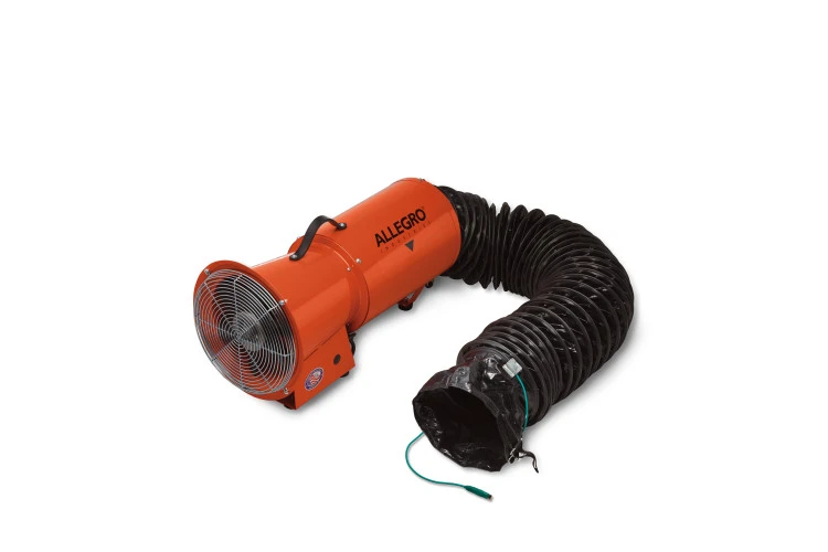 Allegro 8″ Axial Explosion-Proof (EX) Metal Blower, Blower Only (9513-05)