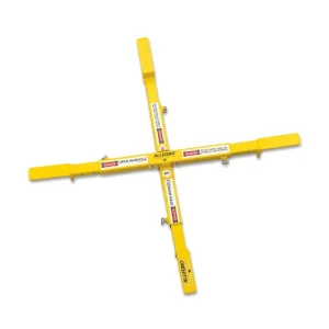 Allegro Adjustable Small Manhole Safety Cross, Fits 18", 21", 24" (9406-24A)