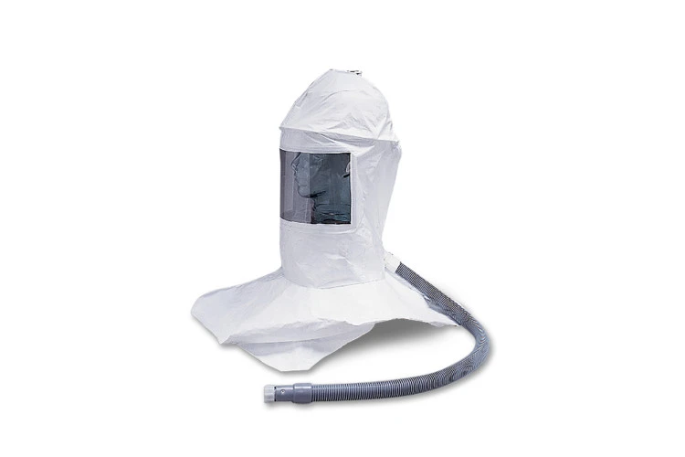 Allegro Deluxe Double Bib Hard Hat Hood with Ratchet Suspension and Flow Control Valve (9909-CVRD)