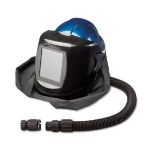 Allegro Deluxe Supplied Air Shield & Welding Helmet with HP Control Valve (9904-CVWB)