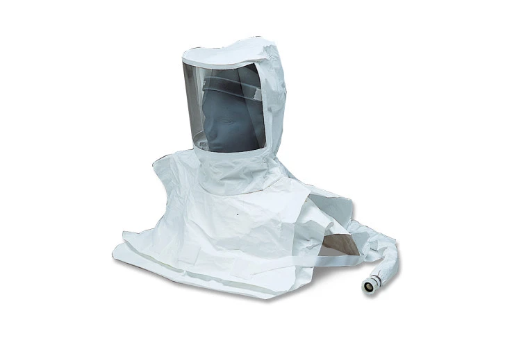 Allegro Maintenance Free Double Bib Tyvek Hood with Flow Control Valve (9912-CV)