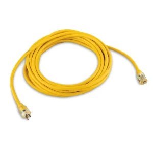 Allegro Standard Extension Cord, 125V, Yellow (9540-50)