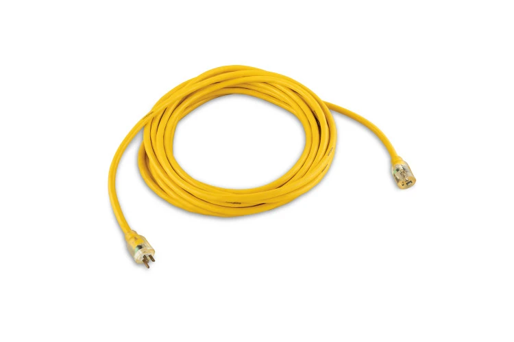 Allegro Standard Extension Cord, 125V, Yellow (9540-50)