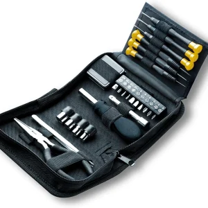 Allied Mini Tool Set With Driver Handle And Interchangeable Bits - 25 Pc (49032)