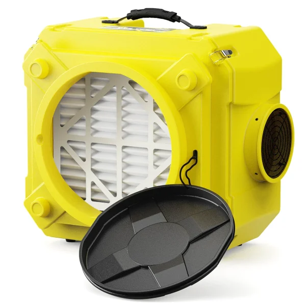 Alor Air Solutions Cleanshield HEPA 550 Yellow Air Scrubber (AAB07MYTYVLY)