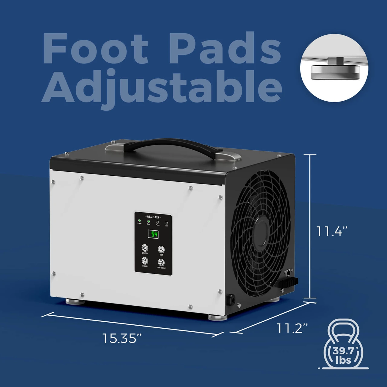 Alor Air Solutions Sentinel HD35P Crawl Space and Household Dehumidifier (AAX003LRU5Z5) — product image 4