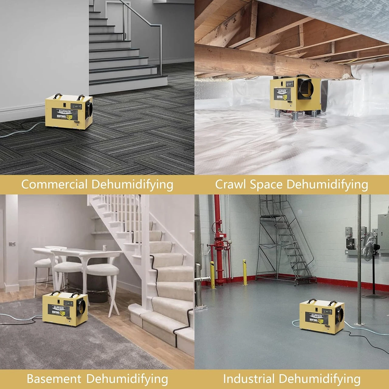 Alor Air Solutions Sentinel HD55 Dehumidifier (AAX002WCF2RB) — product image 2
