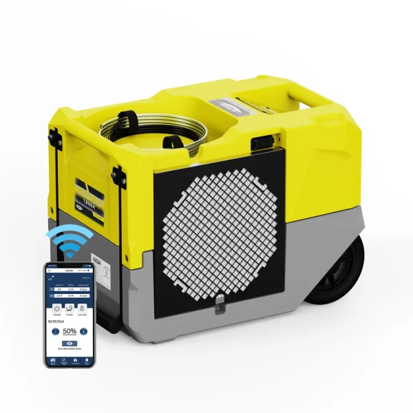 Alor Air Solutions Storm SLGR 1250X WiFi Yellow Dehumidifier (AAB0BL7BFWH5)