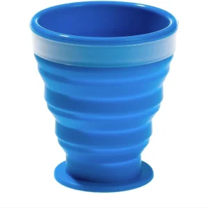 Alpine Mountain Gear Collapsible Silicone Cup - Blue (AMGCSC)