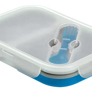 Alpine Mountain Gear Collapsible Silicone Food Container - Blue (AMGCSFL)