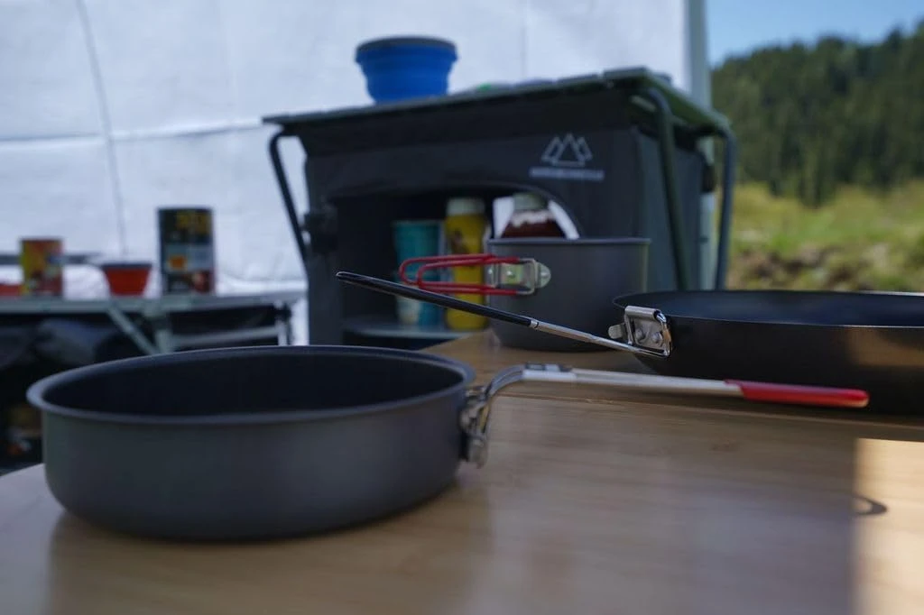 Alpine Mountain Gear Hard Anodized Cookset - Mt. Summit Gear (MSGCKSET/M) — product image 2