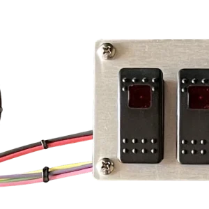 American Autowire 4-Position Rocker Switch Panel (AAW510919)