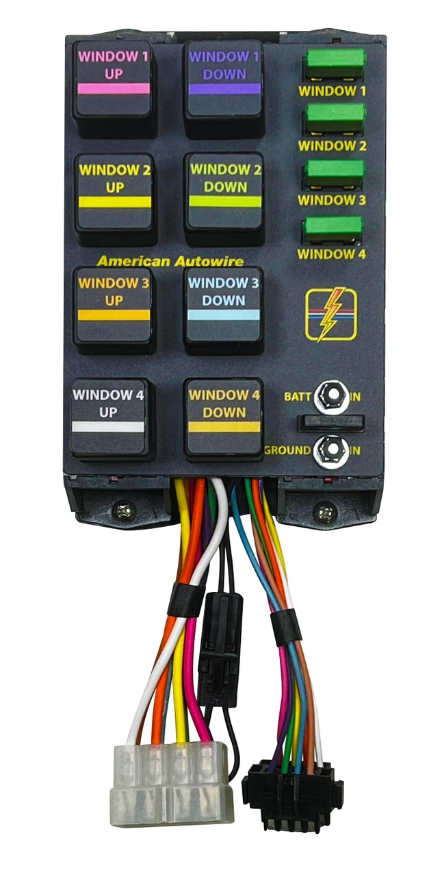 American Autowire 4-Window Power Reversing Relay Kit (AAW510962)