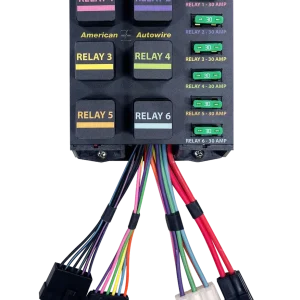 American Autowire 6-Position Banked Relay Panel (AAW510922)