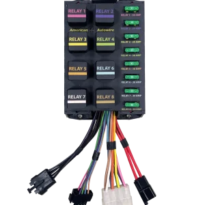 American Autowire 8-Position Banked Relay Panel (AAW510924)